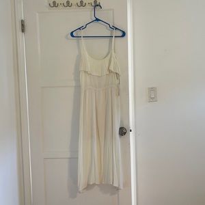 Leith ivory dress. NWT. Side medium.